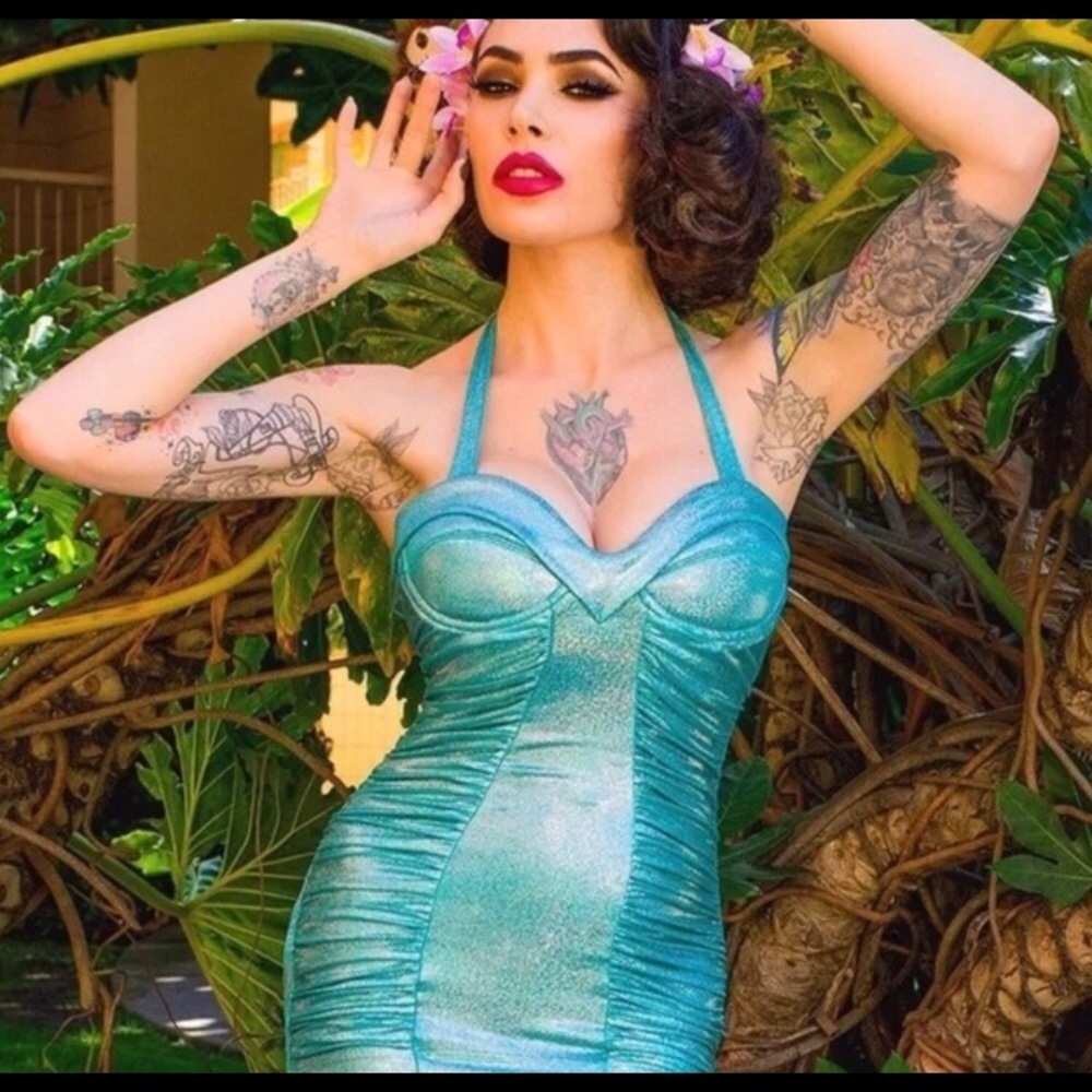 Pinup girl clothing mermaid 🧜‍♀️ swimsuit!!